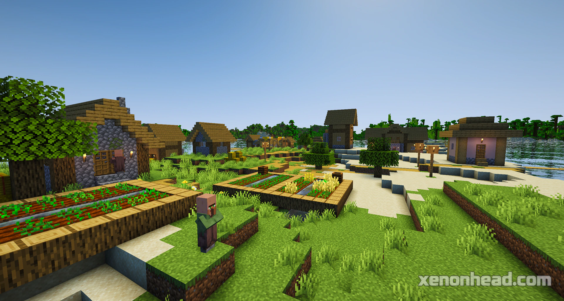 Isolated plains village