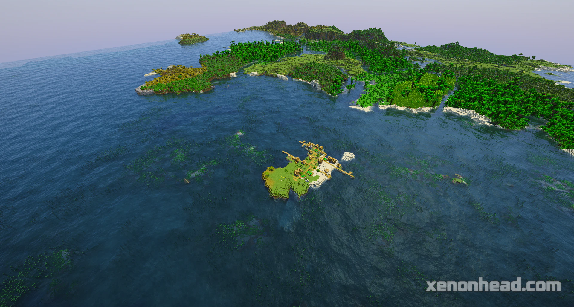 Isolated plains village