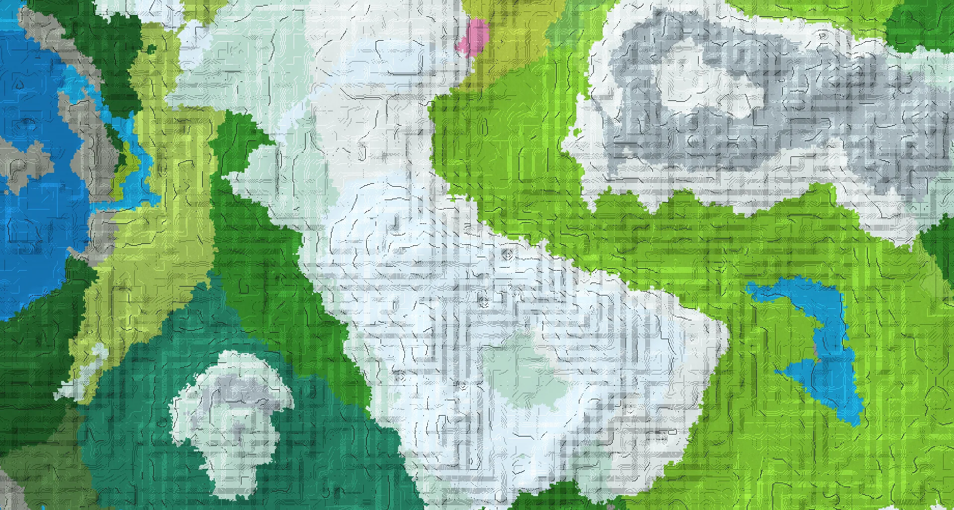 Seed map — Plains Start and an Ancient City Route