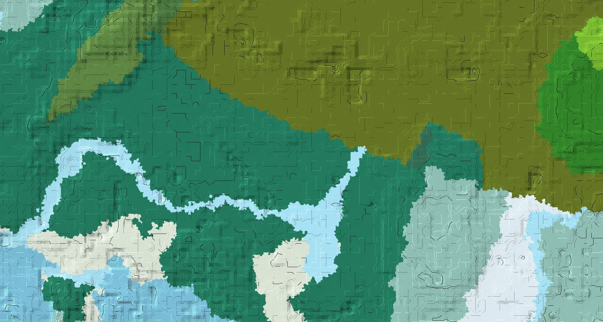 Seed map — Cave Exploration below a Taiga Start