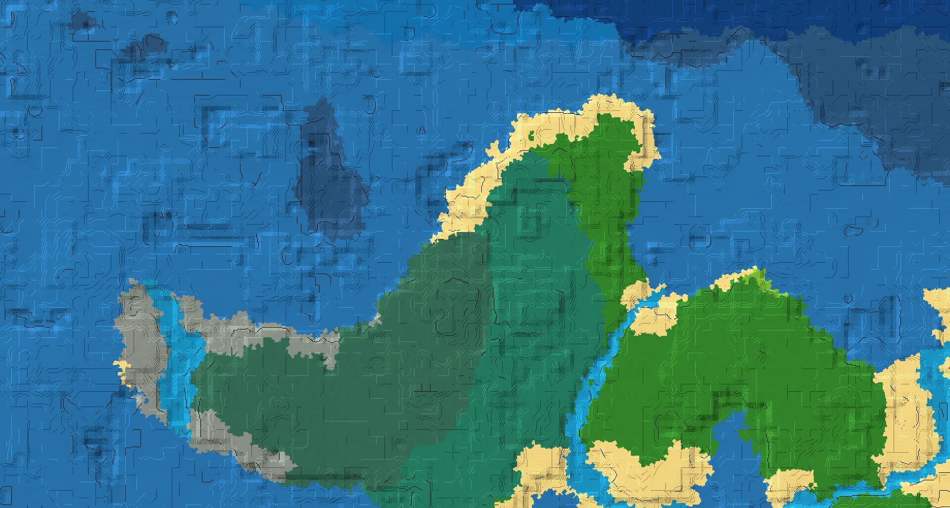 Seed map — Trial Chambers Northeast of a Old Growth Spruce Taiga Start
