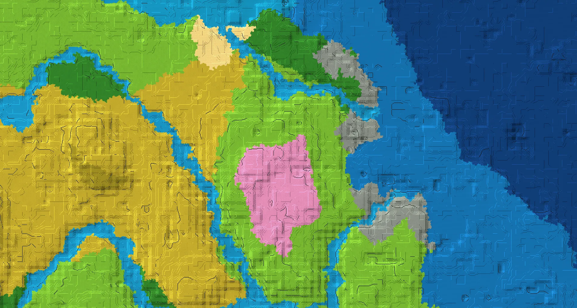 Seed map — Cherry Grove Southwest of a Forest Start
