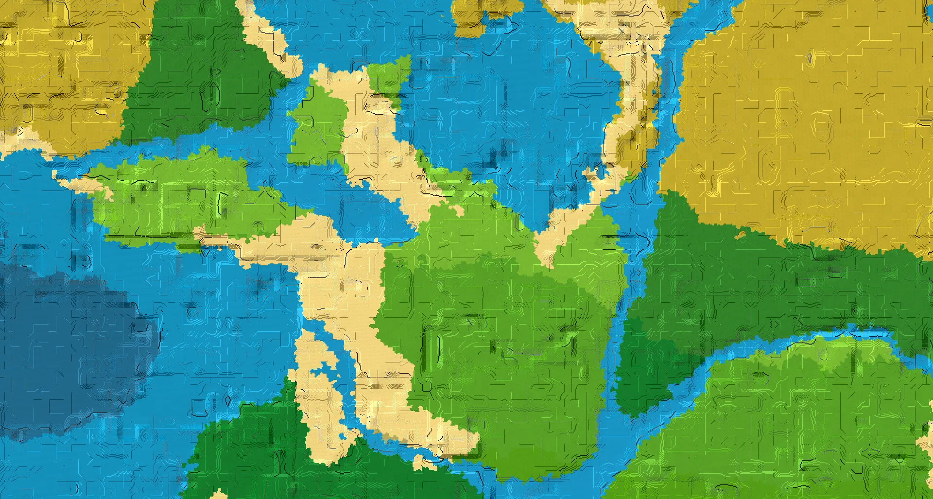 Seed map — Plains North of a Sparse Jungle Start