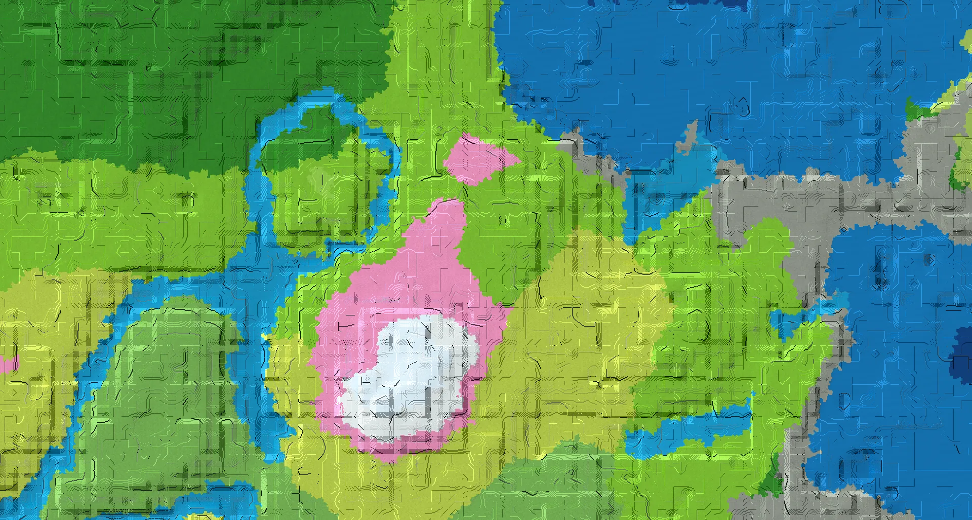 Seed map — Ancient City West of a Plains Start