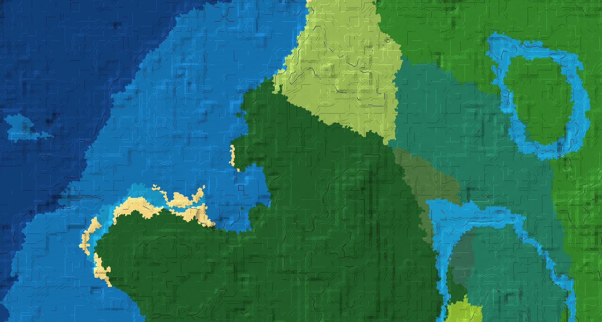 Seed map — Woodland Mansion South of the Birch Forest Start
