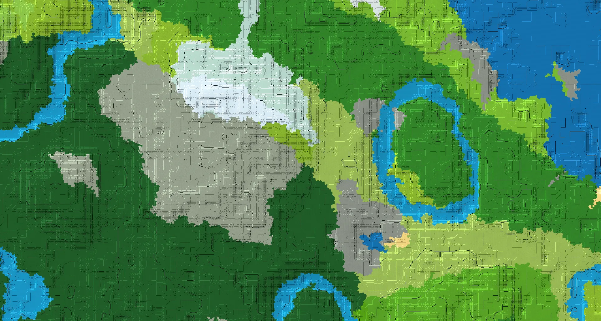 Seed map — Pale Garden Southwest of a Plains Start