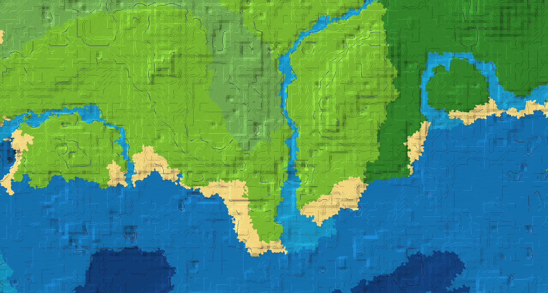 Seed map — Village Southeast of the Flower Forest Start
