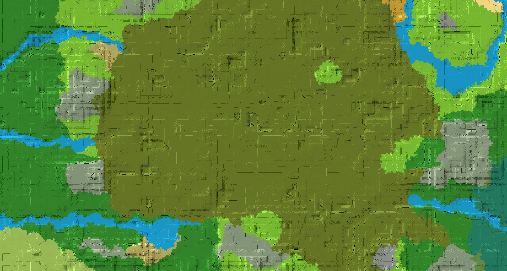 Seed map — Witch Hut East of a Swamp Start with Trial Chambers