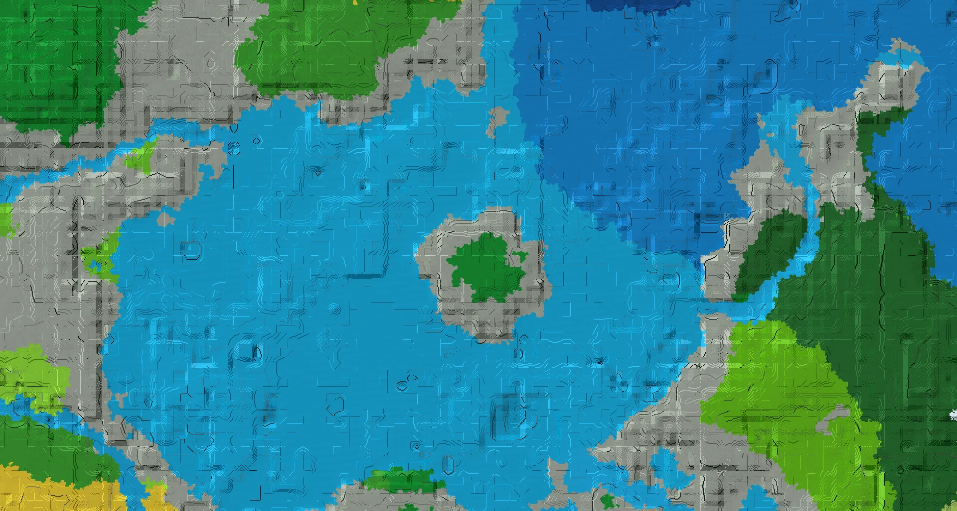 Seed map — Jungle temple rock