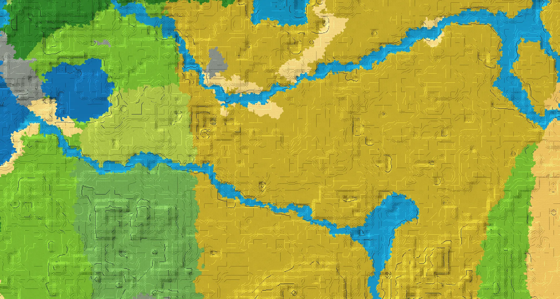Seed map — Village Southwest of the Savanna Start
