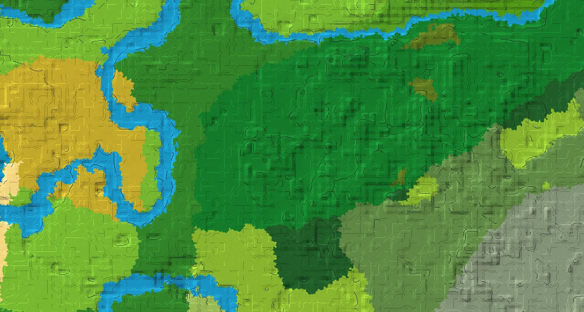 Seed map — Jungle Start with Jungle Temple