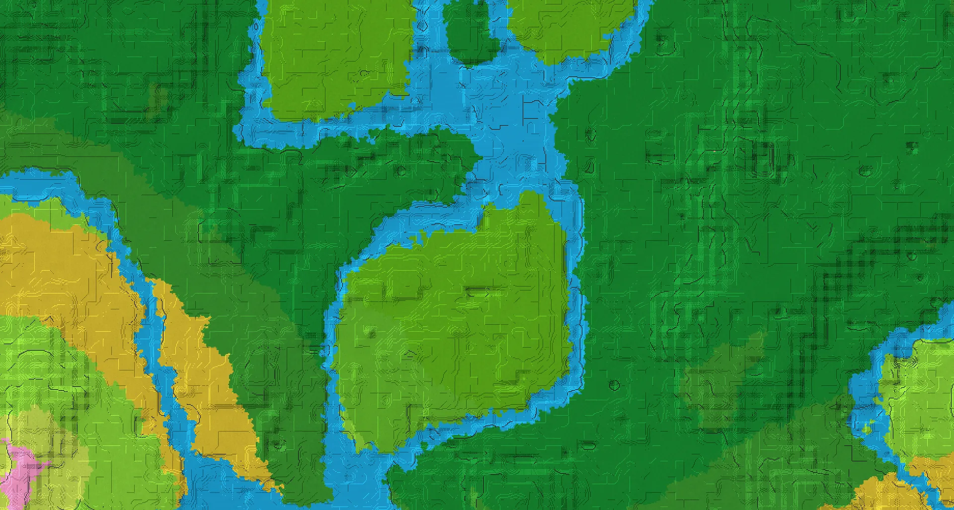 Seed map — Bamboo Jungle Start with Trial Chambers at -16, 96