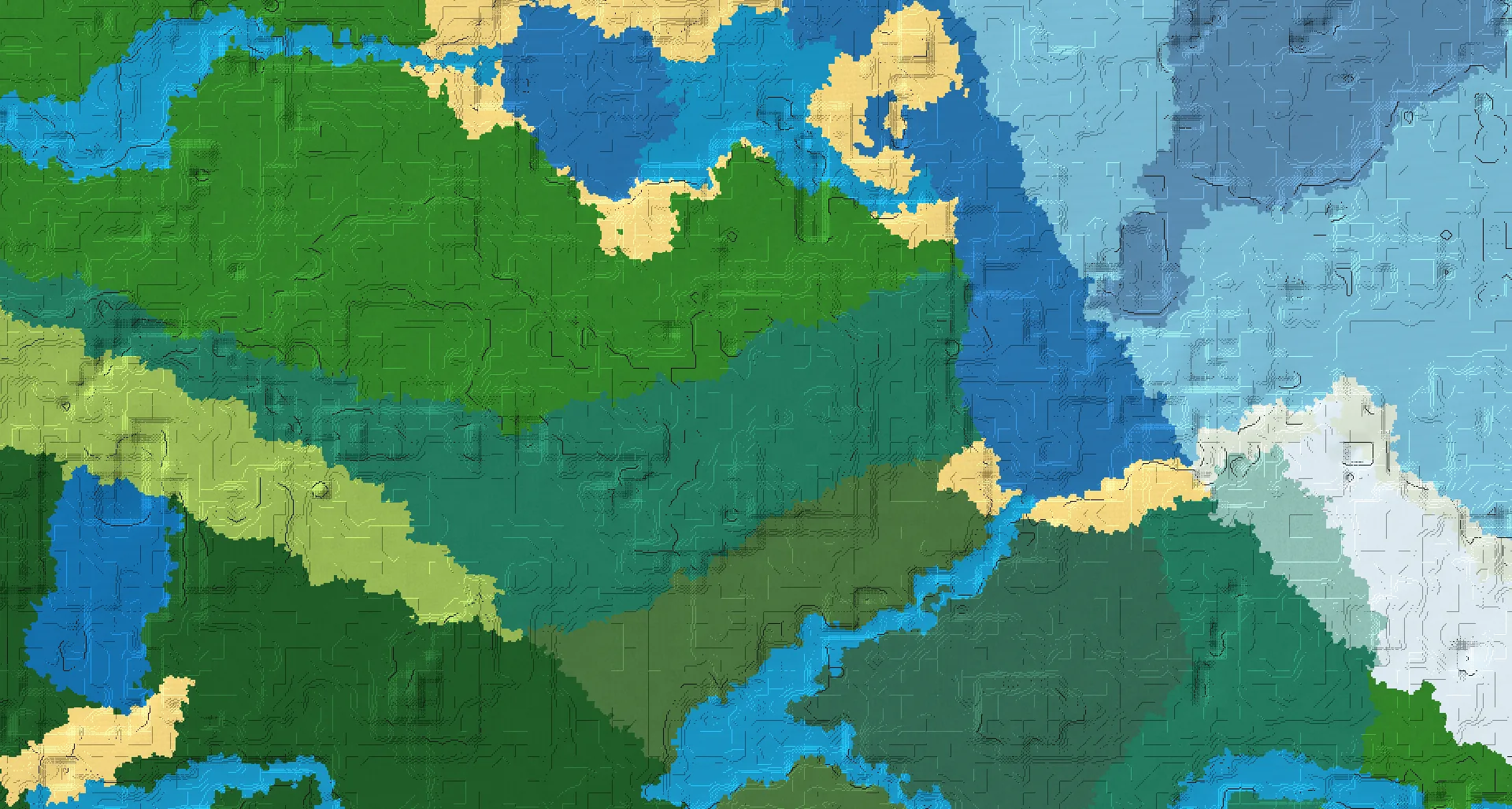 Seed map — Village Southwest of a Forest Start
