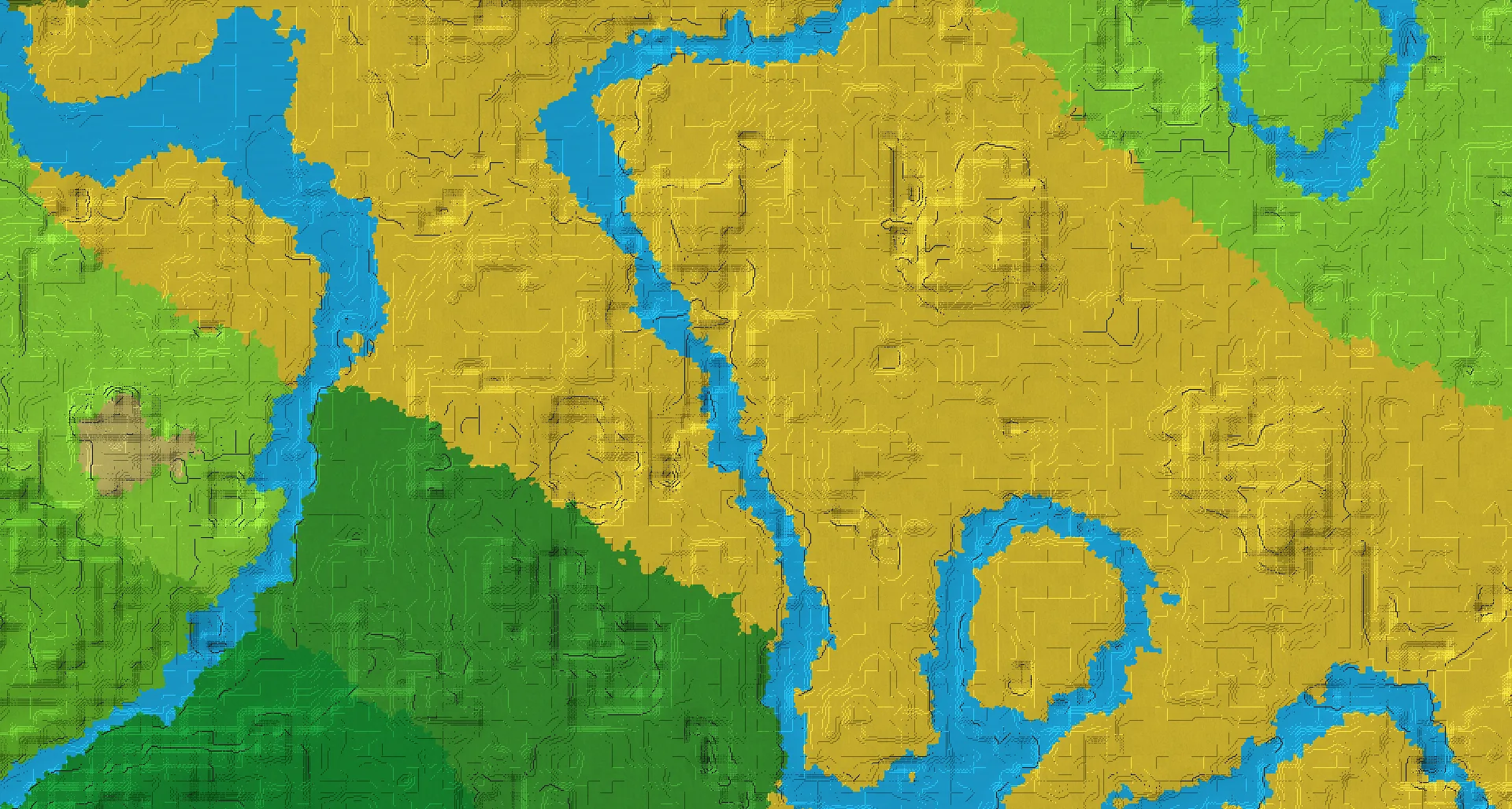 Seed map — Village Southwest of the Plains Start with Ruined Portal