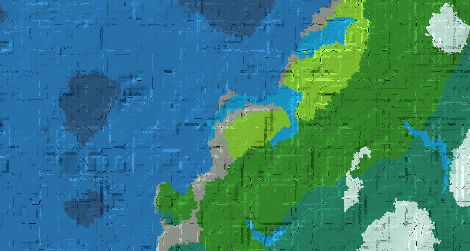 Seed map — Village and Ruined Portal from Plains