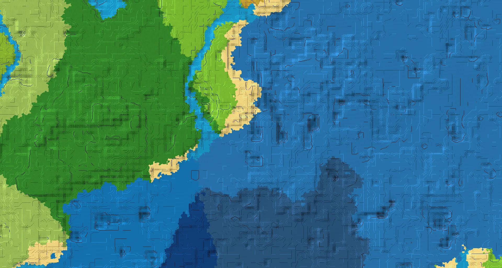 Seed map — Shipwreck and Buried ruined portal