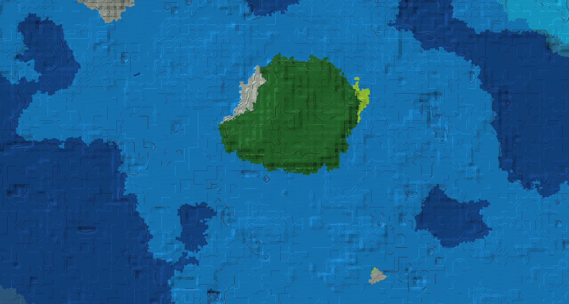 Seed map — Mansion sky island