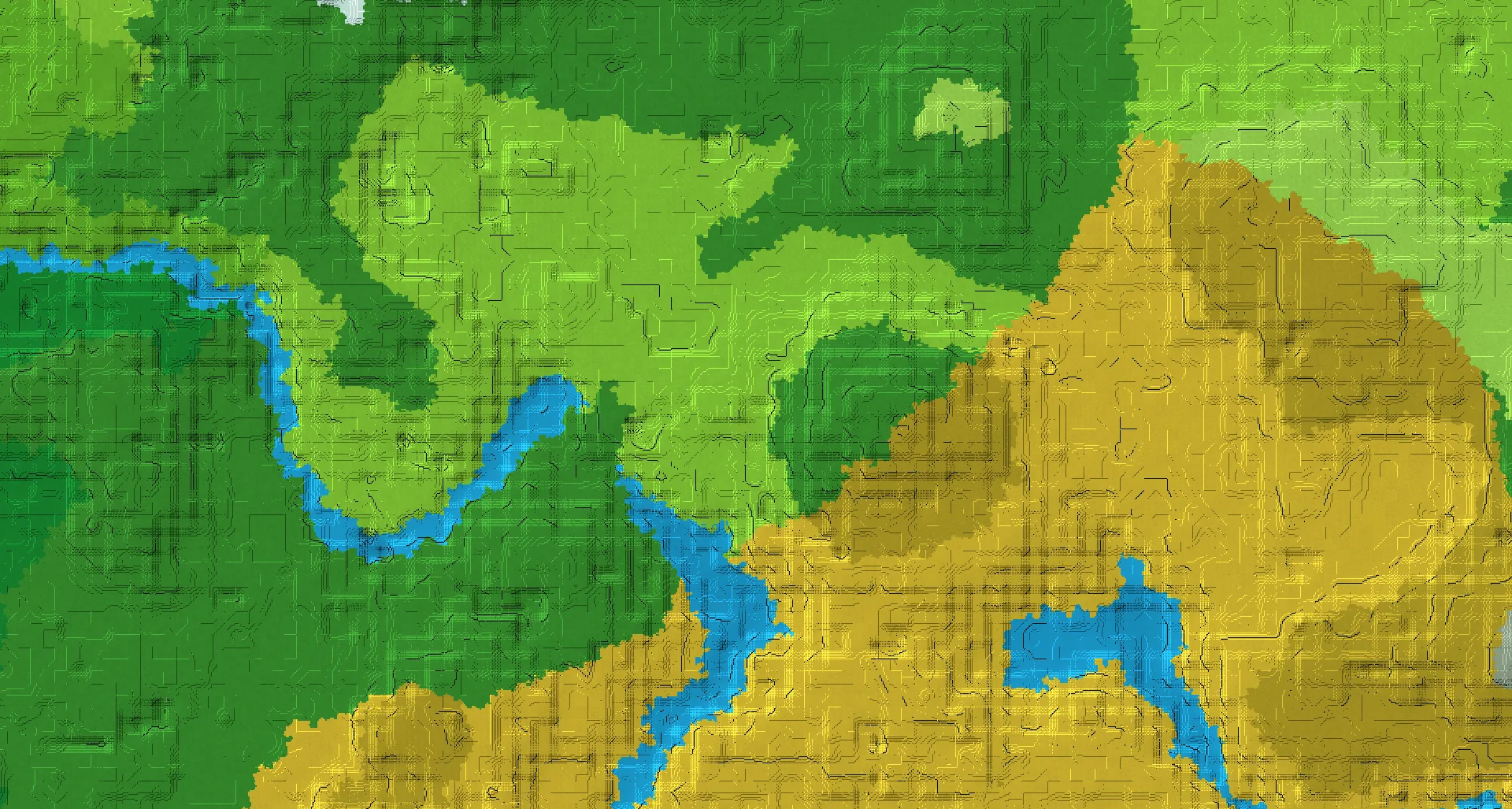 Seed map — Plains Village and Trial Chambers