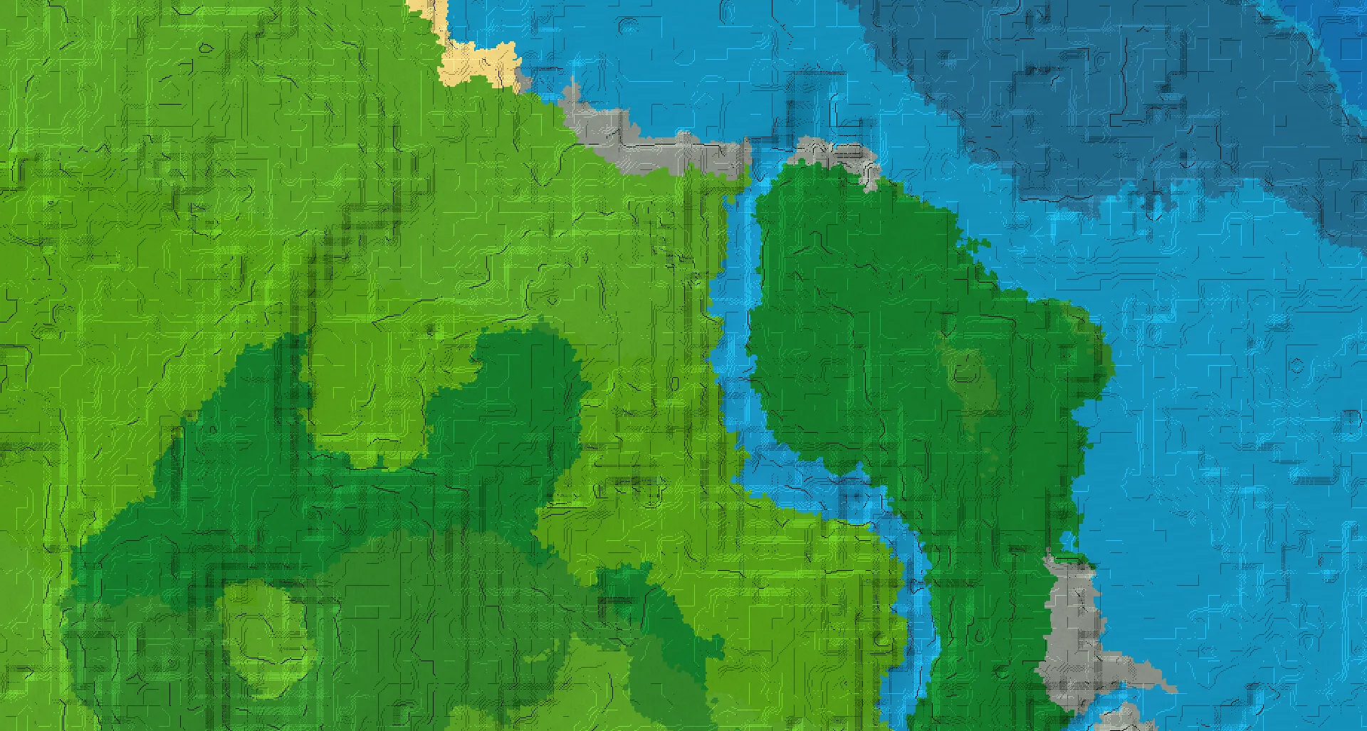 Seed map — Bamboo Jungle Southwest of a Jungle Start