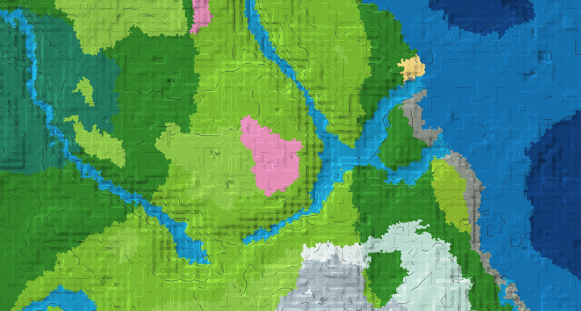 Seed map — Cherry Grove Southwest of a Plains Start