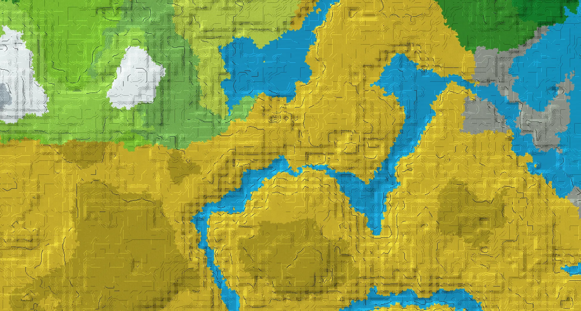 Seed map — Village East of the Flower Forest Start