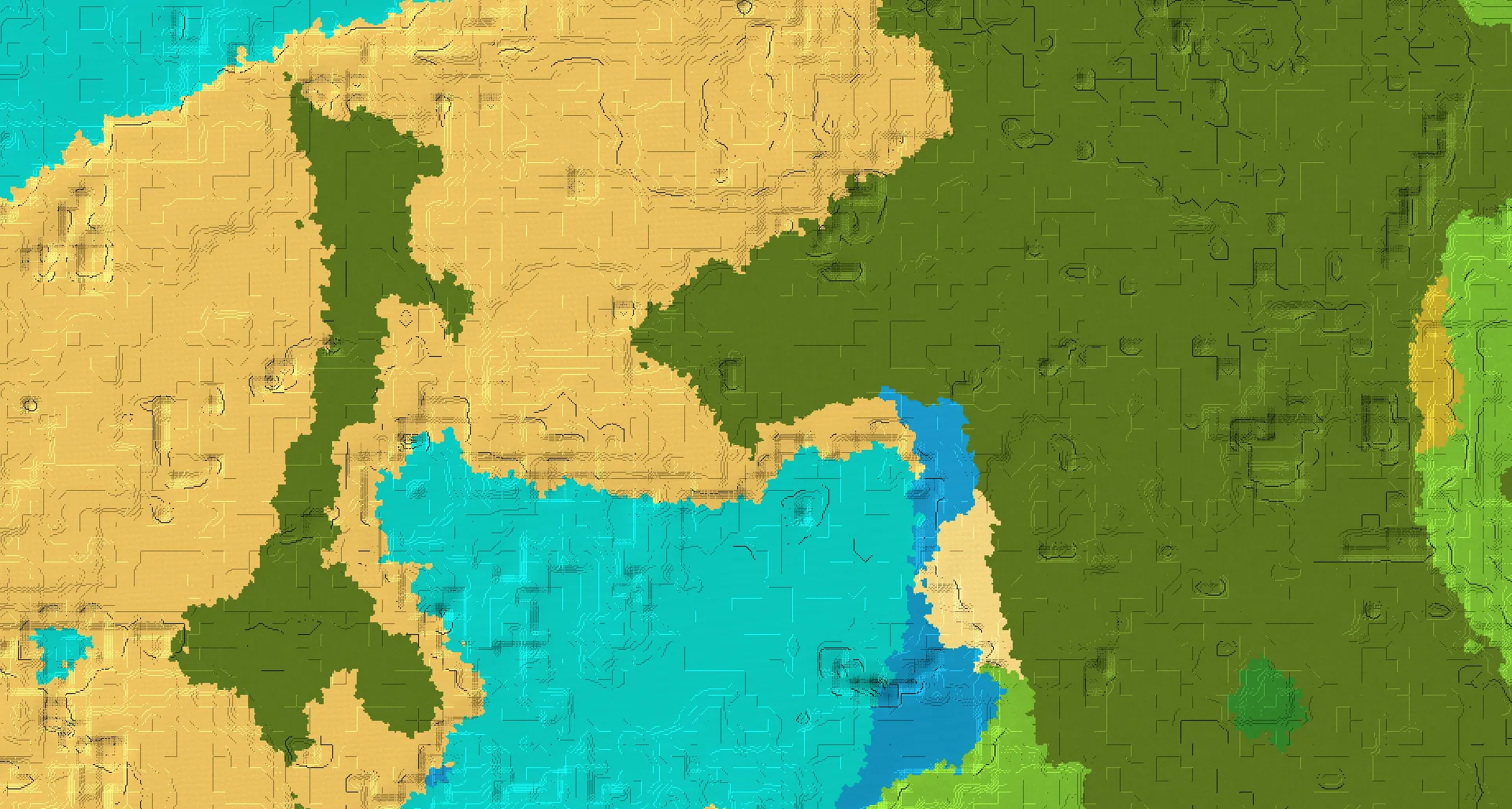 Seed map — Mangrove Swamp Start with Trial Chambers with Ruined Portal
