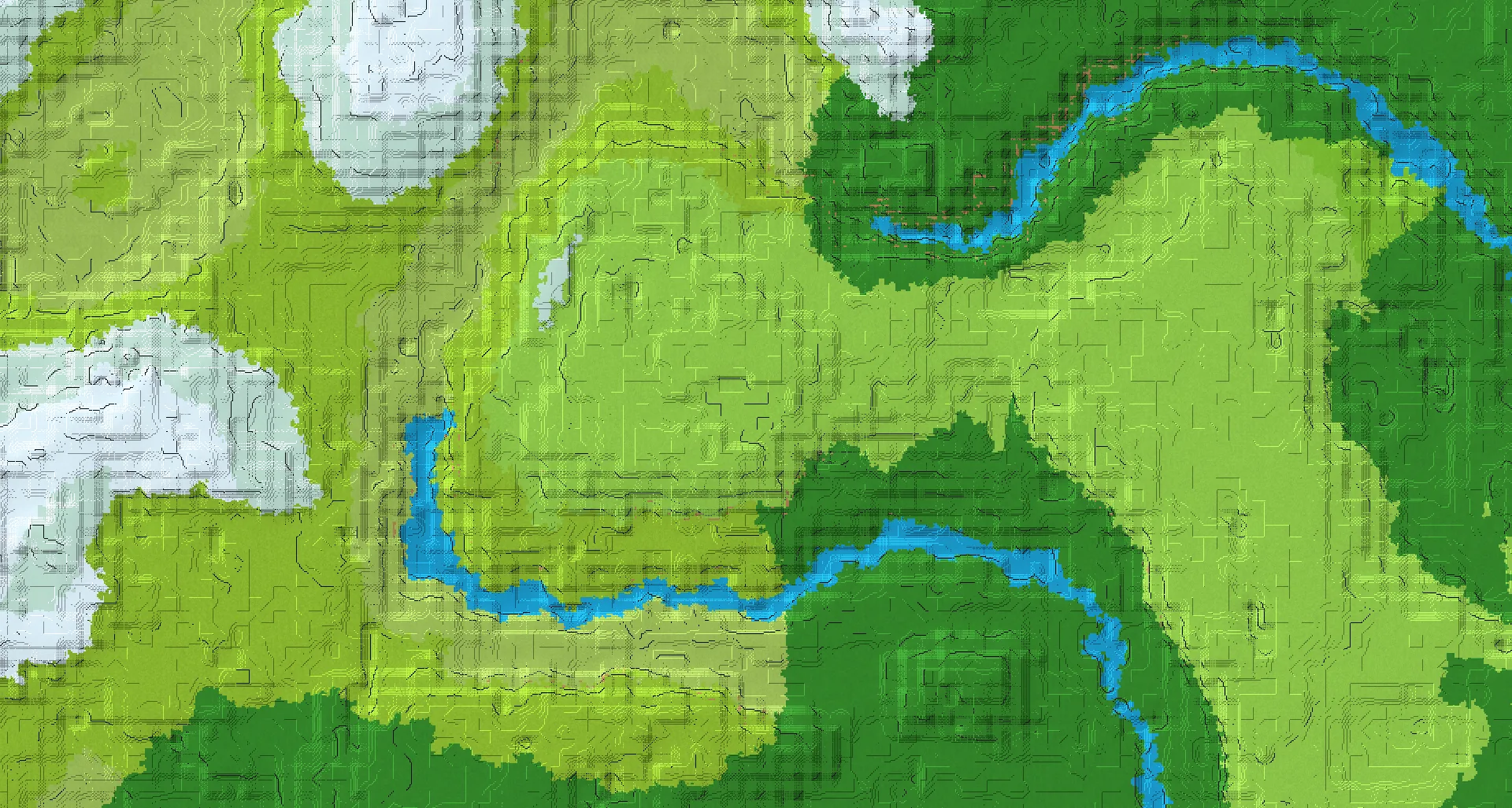 Seed map — The Frozen Peaks Expedition