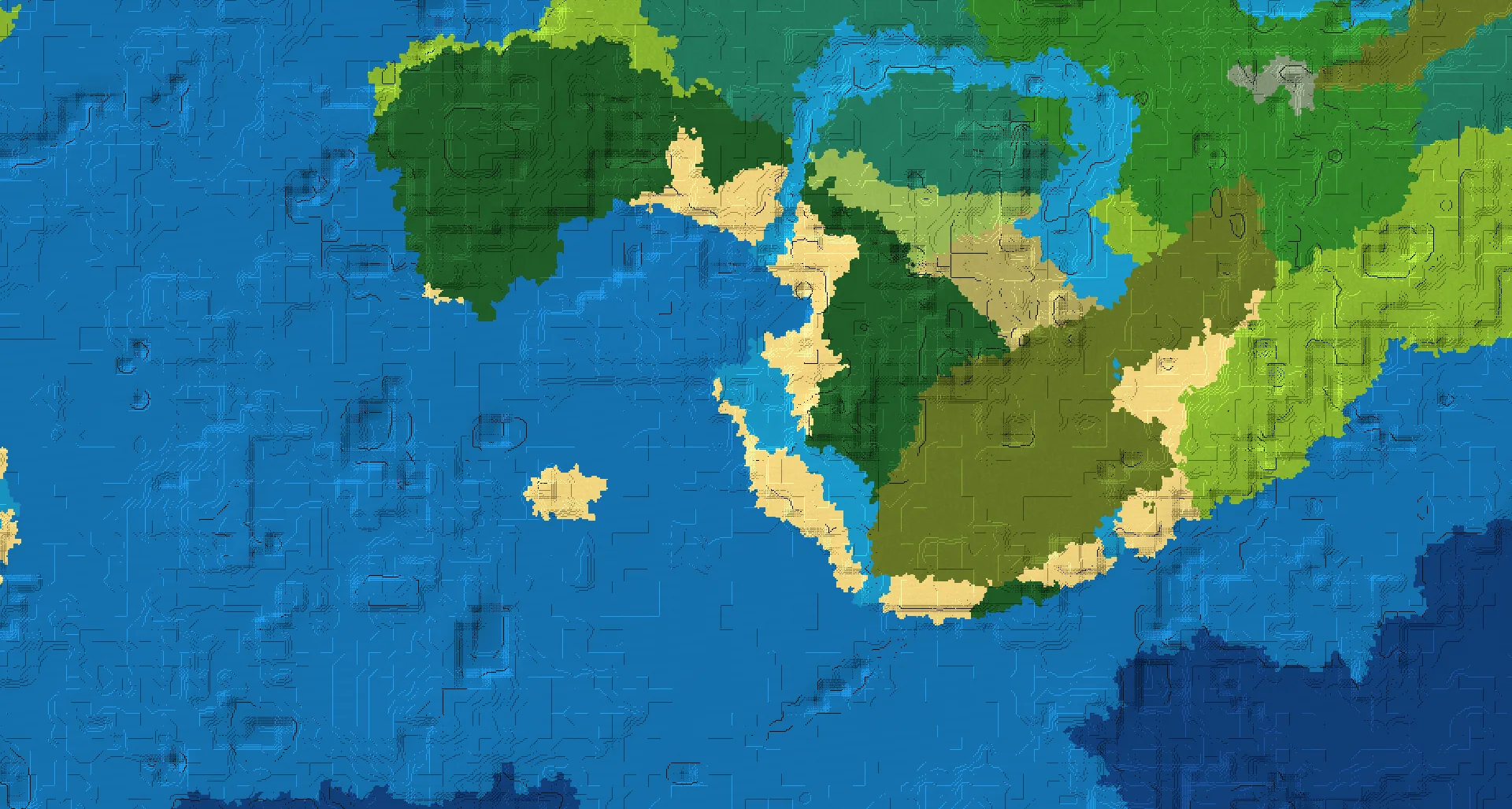 Seed map — River West of a Beach Start