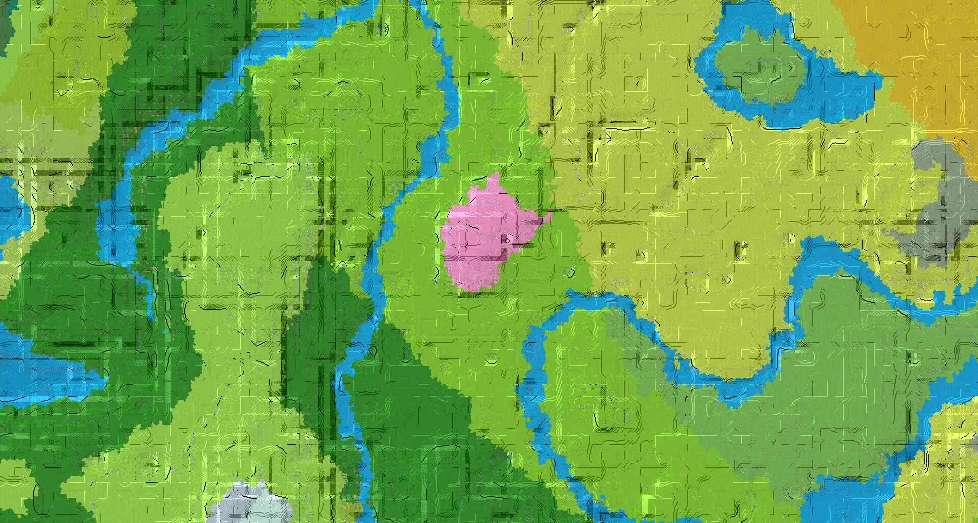 Seed map — Cherry Grove Northwest of a Plains Start with Trial Chambers