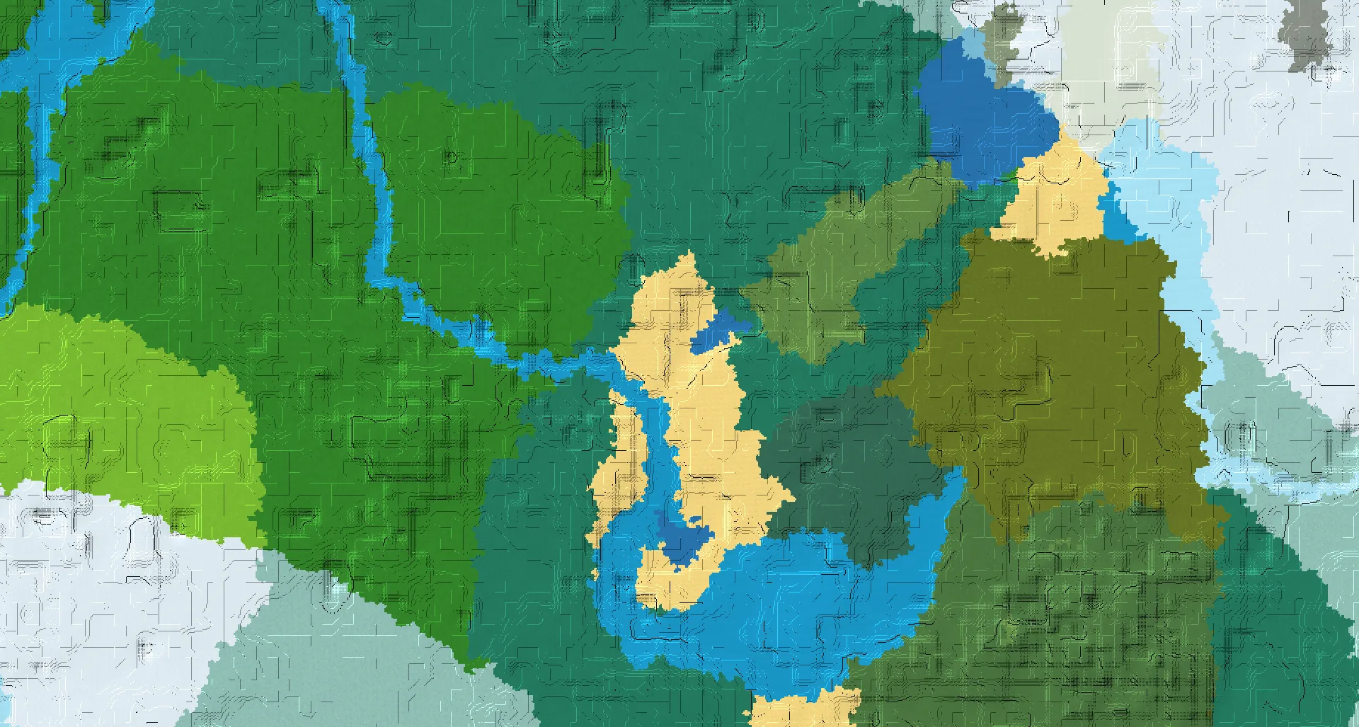 Seed map — Shipwreck and Ruined Portal from Windswept Forest