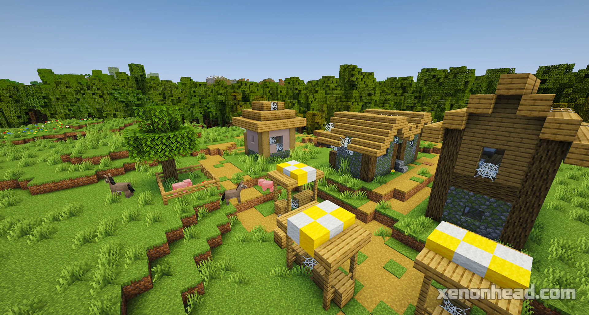 Mangrove swamp zombie & desert village