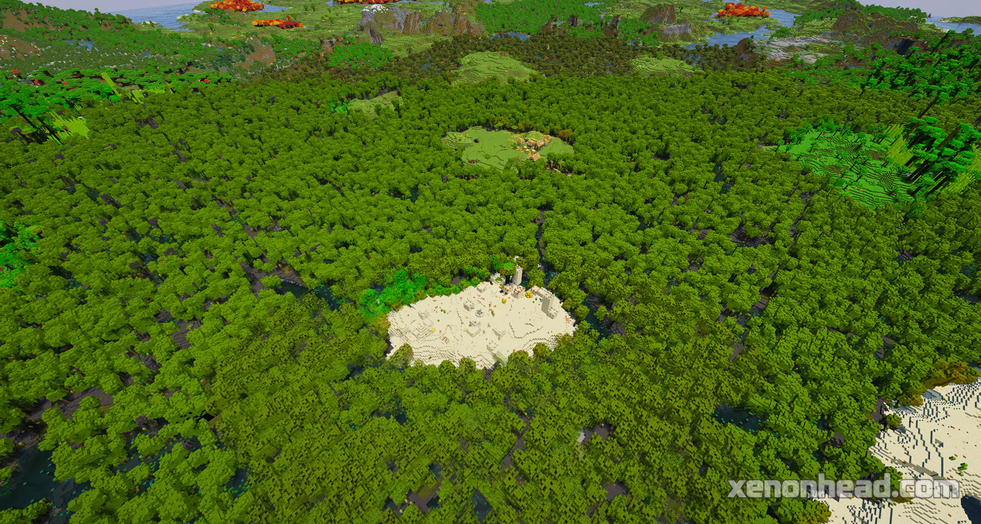 Mangrove swamp zombie & desert village