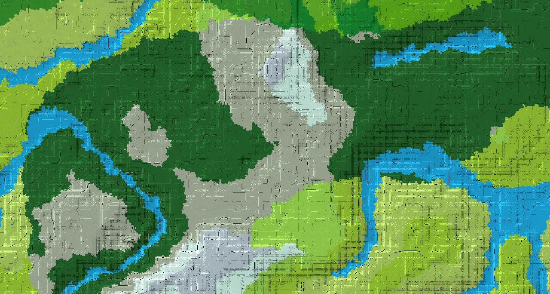 Seed map — Pale Ridge above an Ancient City
