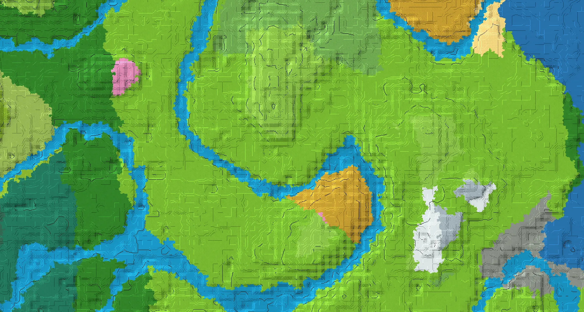 Seed map — Village South of the Meadow Start