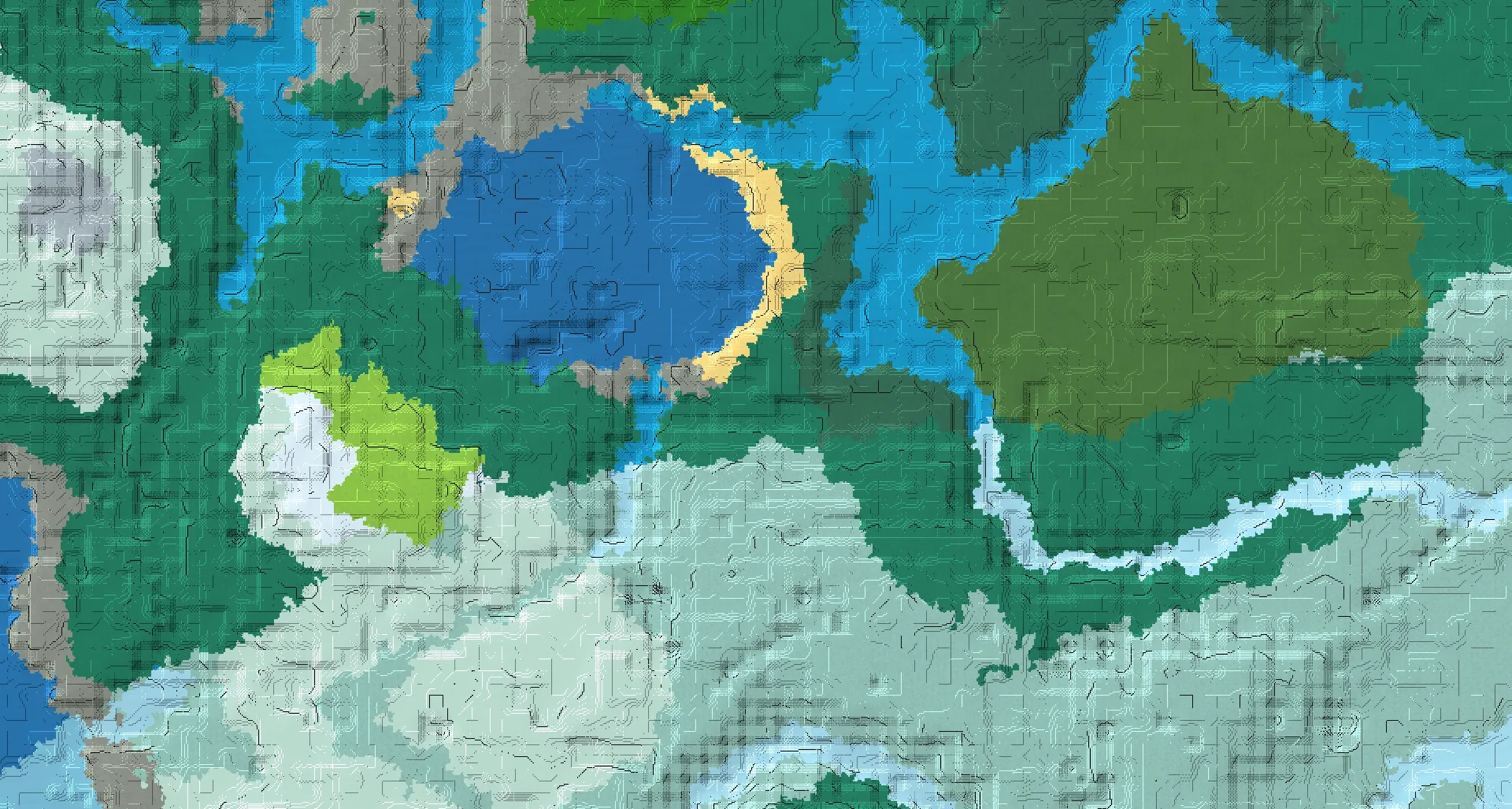 Seed map — Taiga abandoned camp and Taiga village