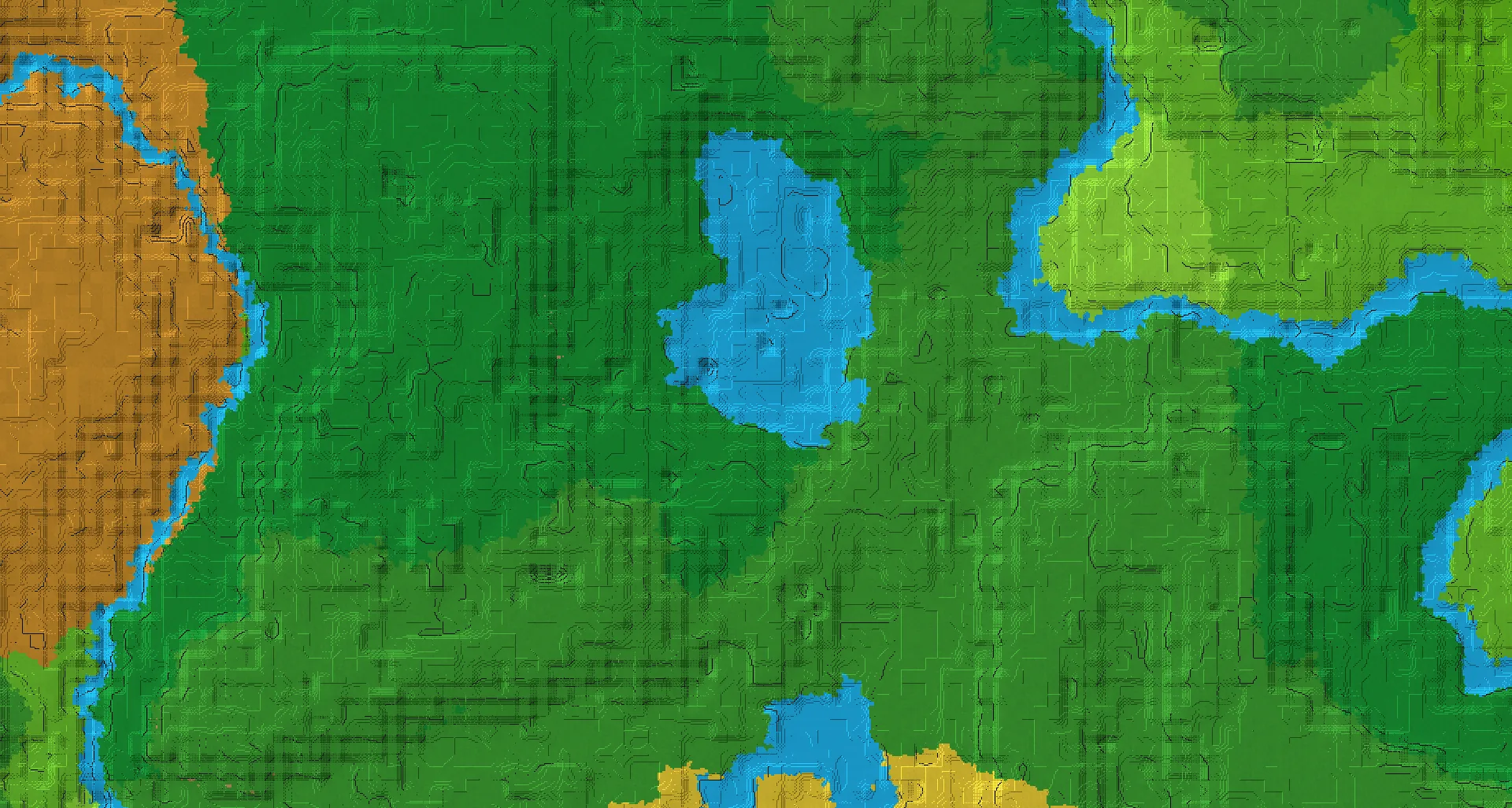 Seed map — Cave Exploration below a Bamboo Jungle Start