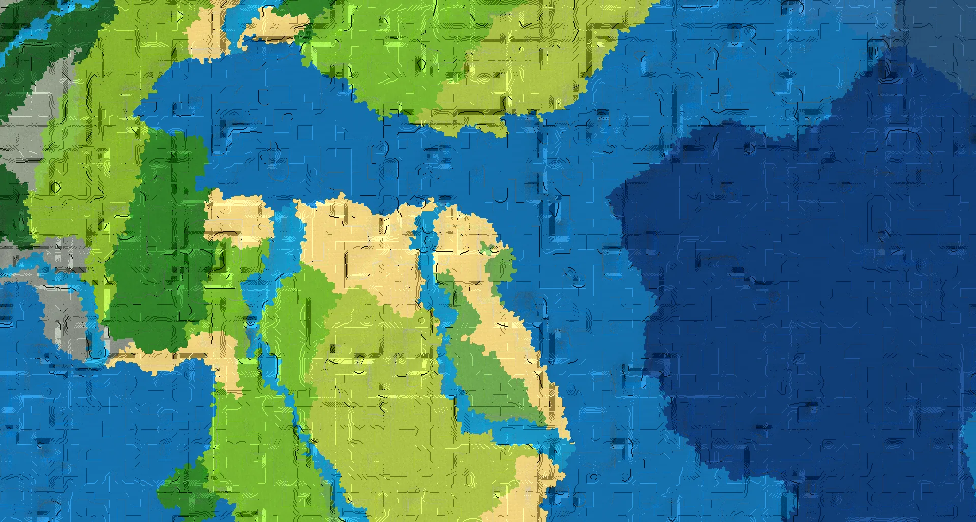 Seed map — Classic sunflower plains
