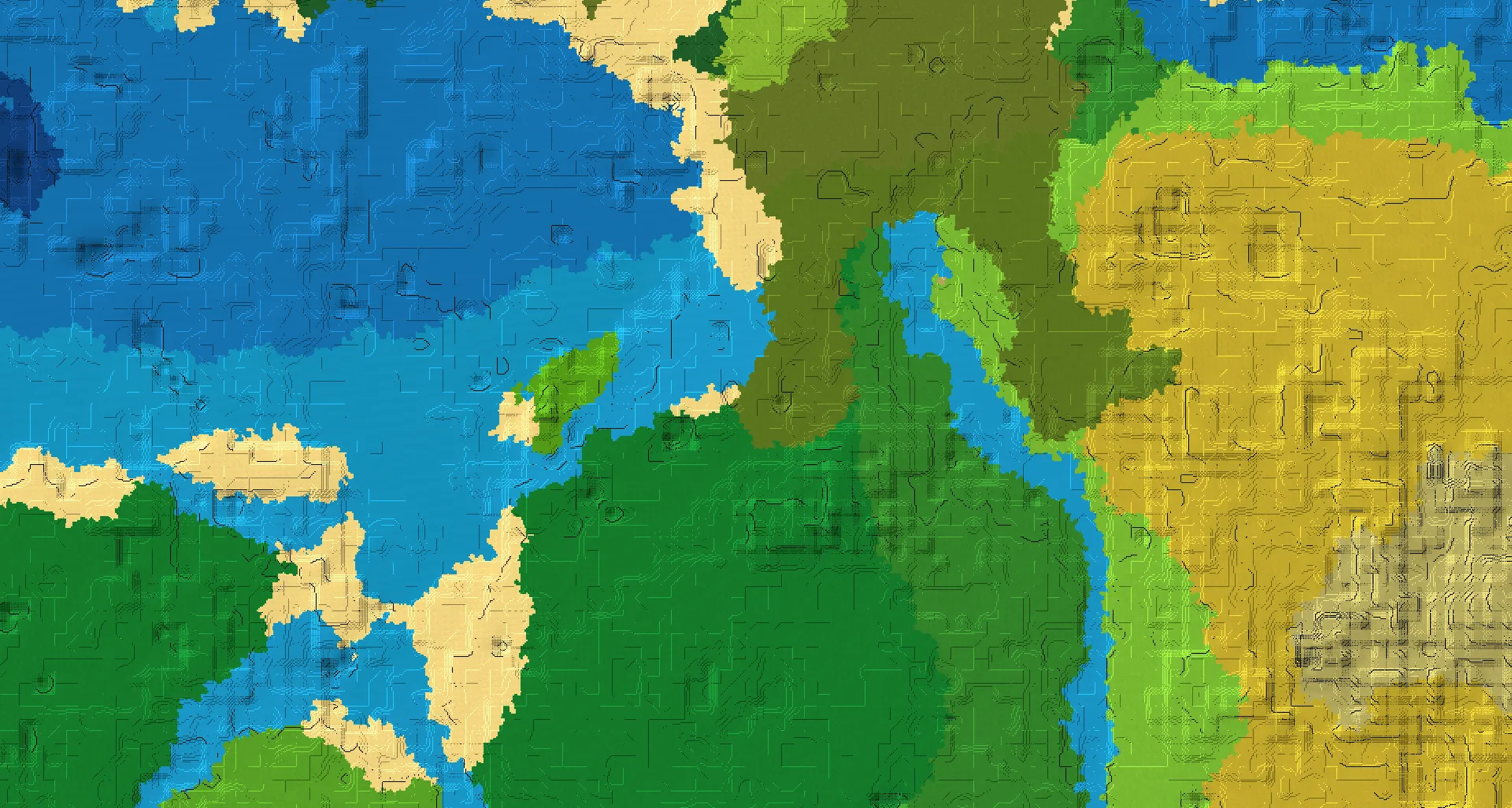 Seed map — Mangrove Swamp Northeast of a Jungle Start