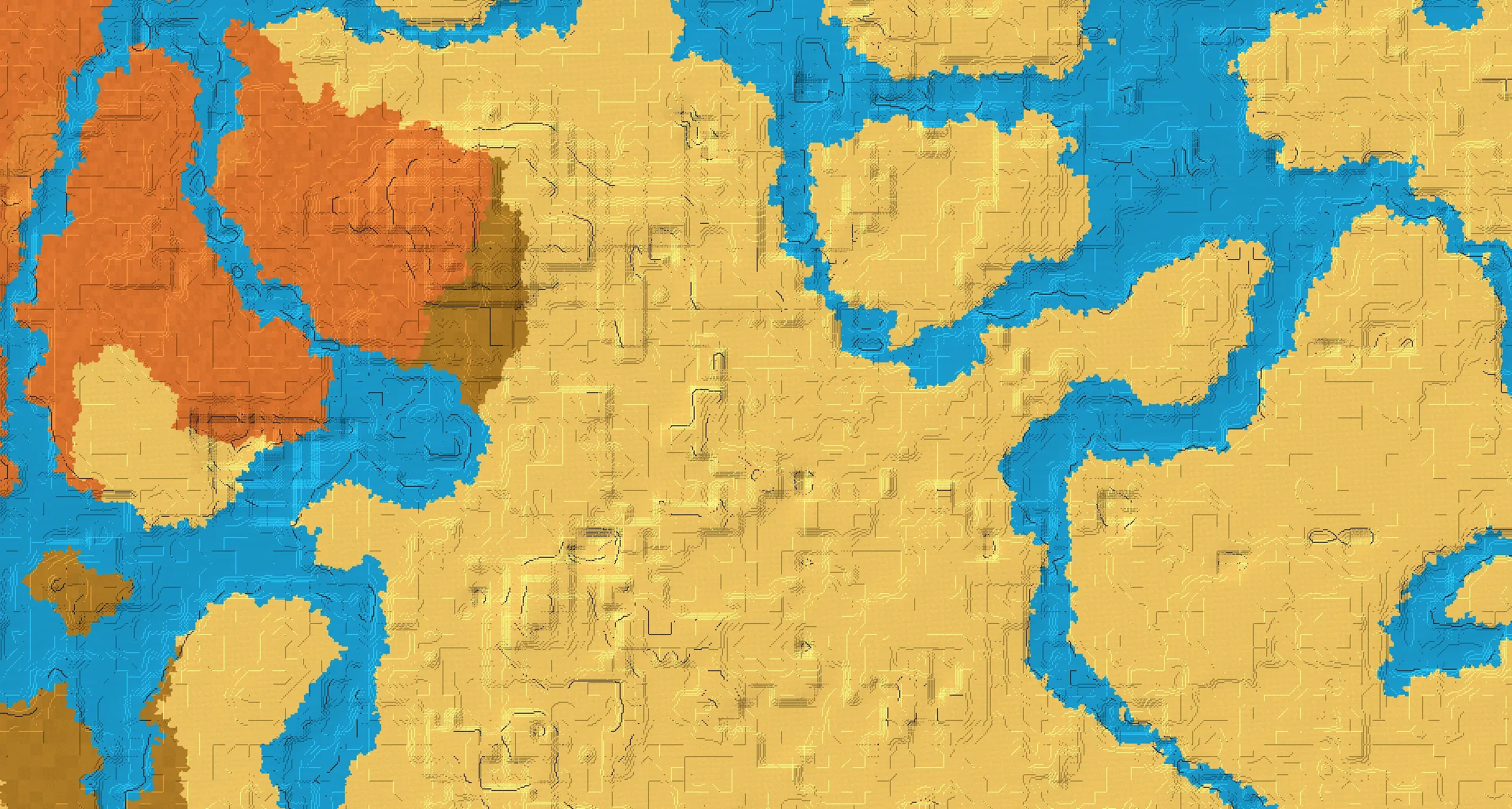Seed map — Village Northwest of the Desert Start