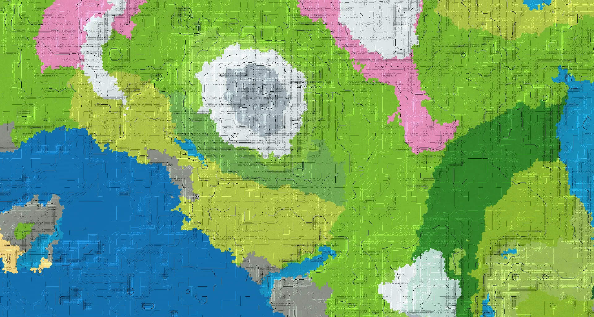 Seed map — Mountain kingdom village