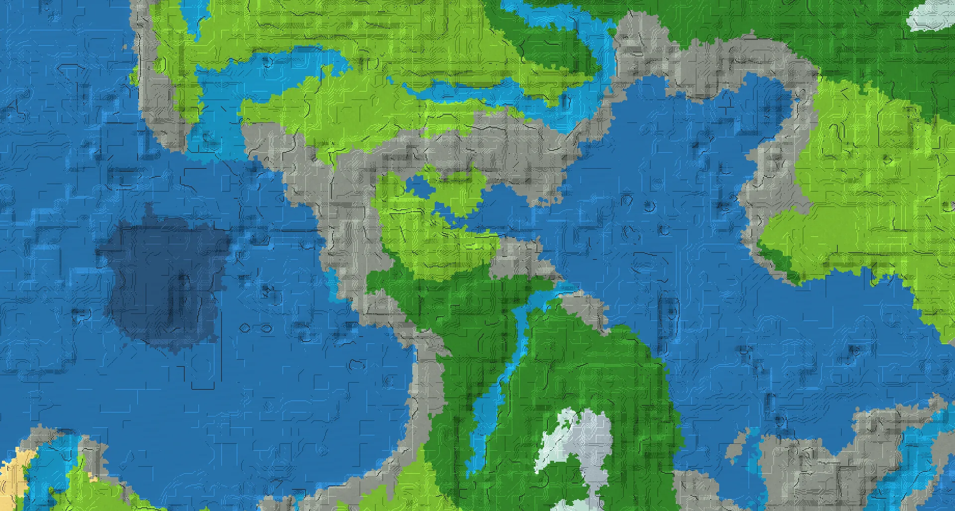 Seed map — Stronghold Northwest of a Forest Start