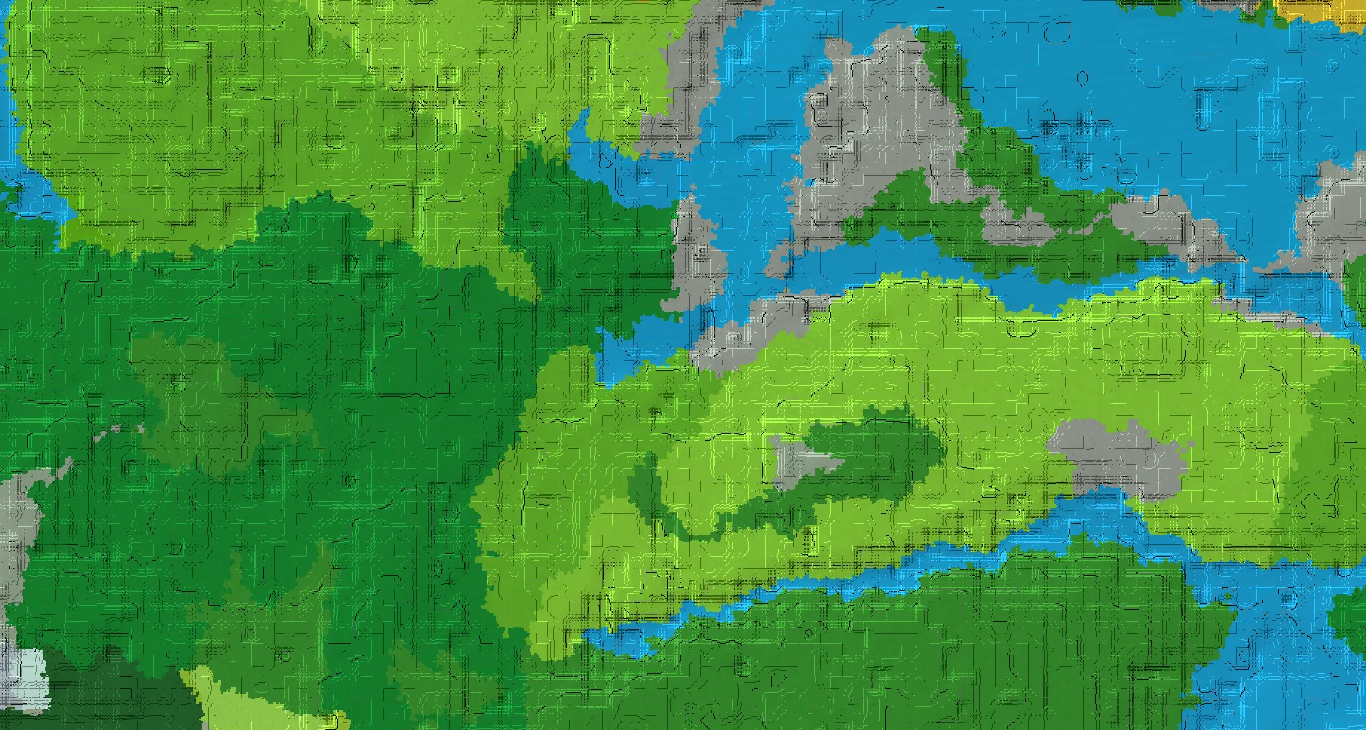 Seed map — Sparse Jungle Start with Trial Chambers