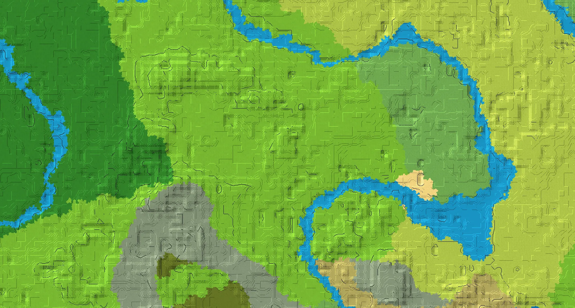 Seed map — Rolling Hills Village and Flower Forest Camp