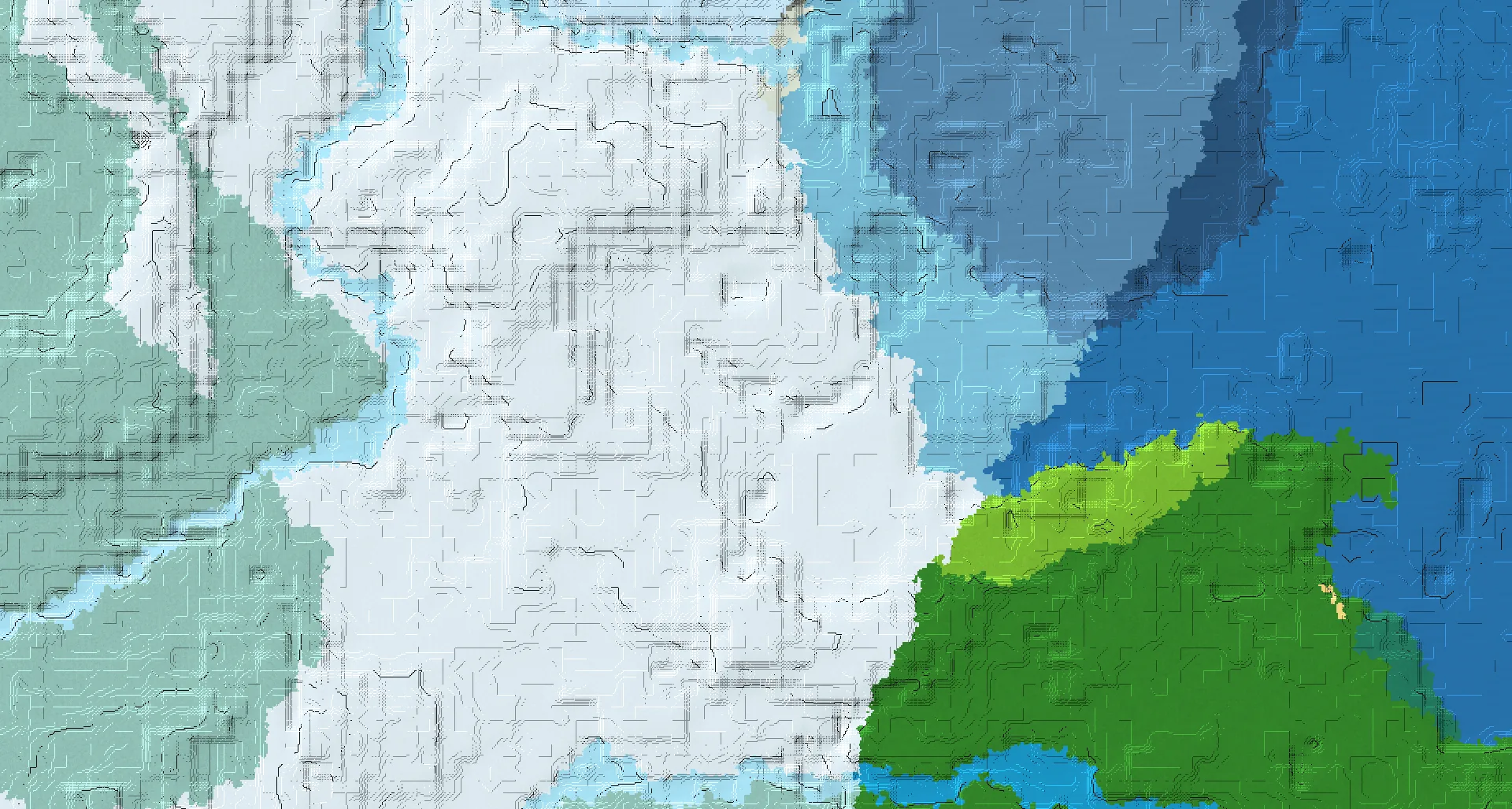 Seed map — Snowy Plains Trading and Portal Route