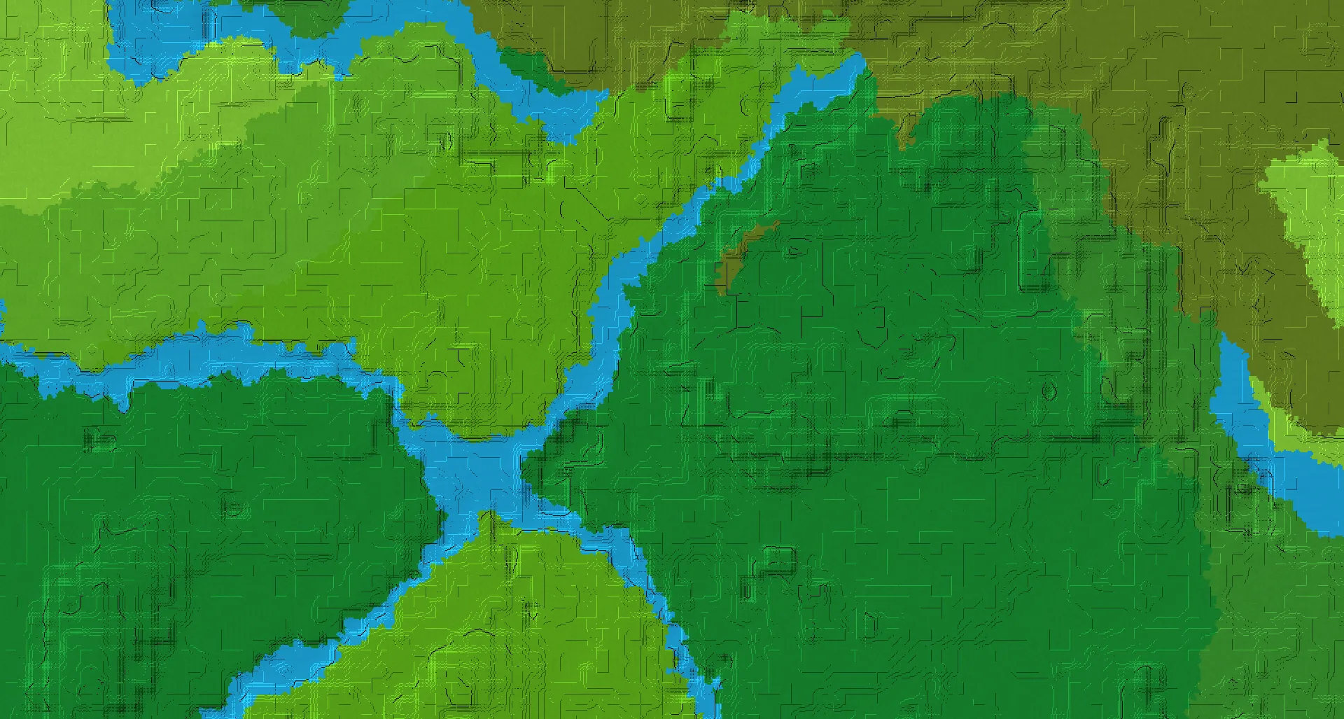 Seed map — Jungle Temple East of the Jungle Start with Trail Ruins