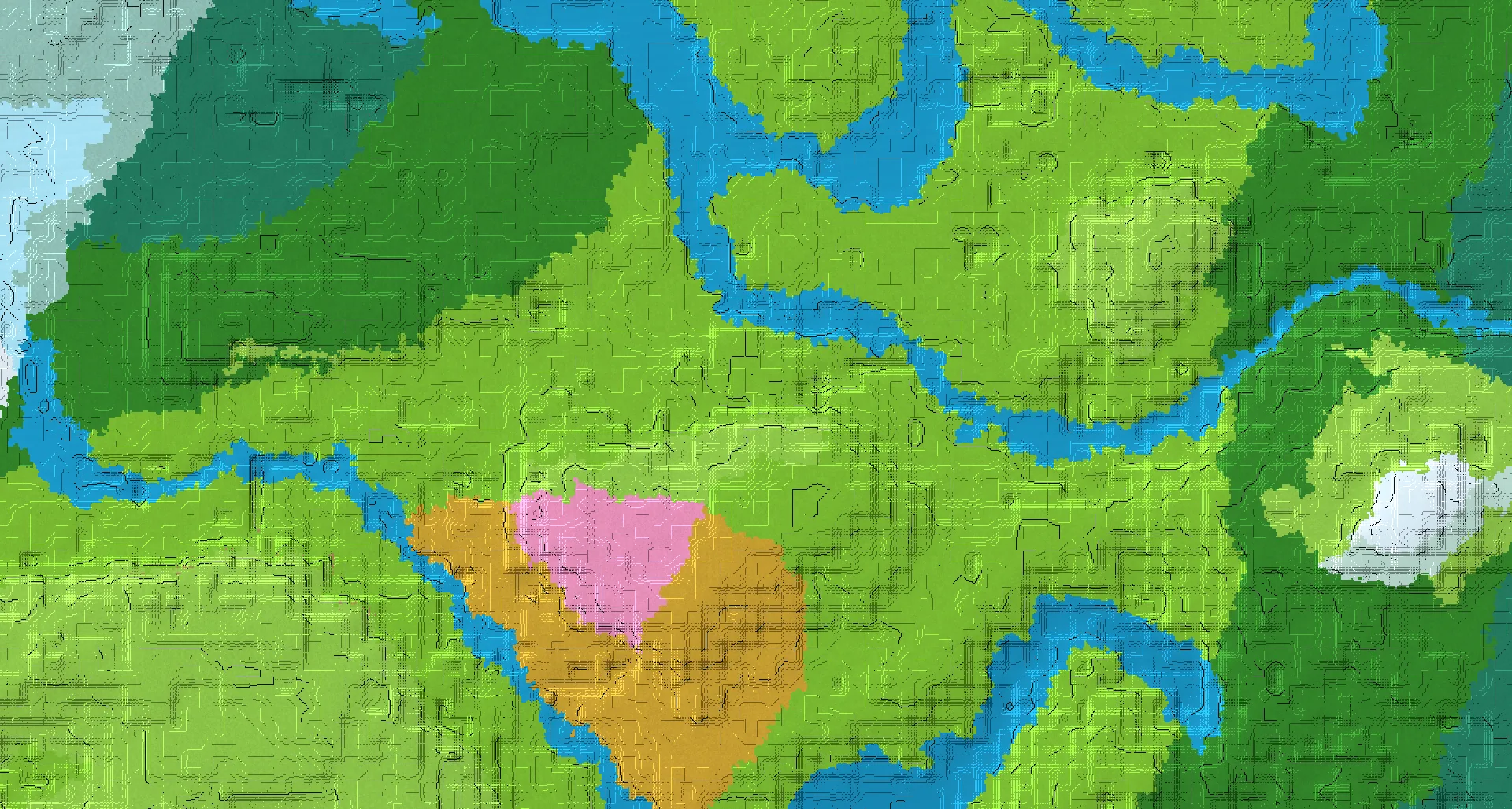 Seed map — Cherry Grove and Village from Plains with Trial Chambers