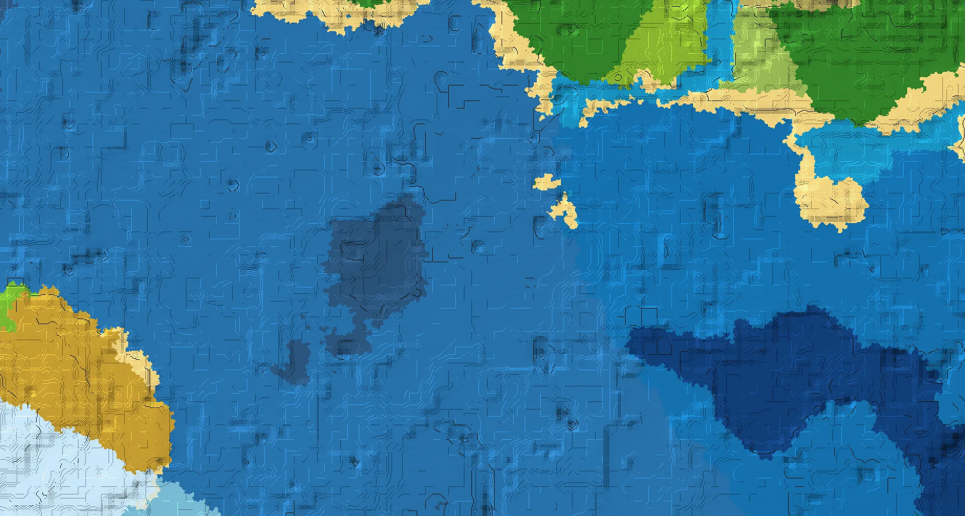 Seed map — Stronghold Southwest of a Savanna Start