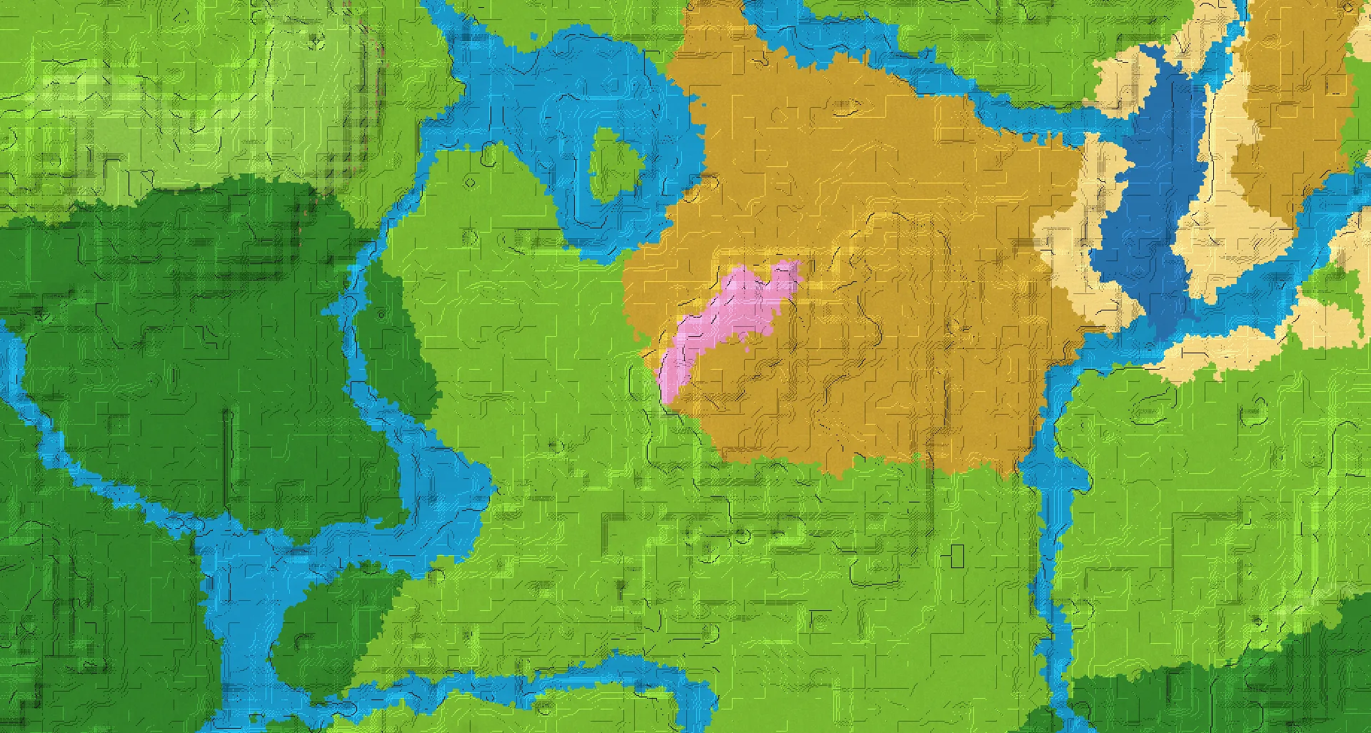 Seed map — Cherry Grove Southeast of a Plains Start