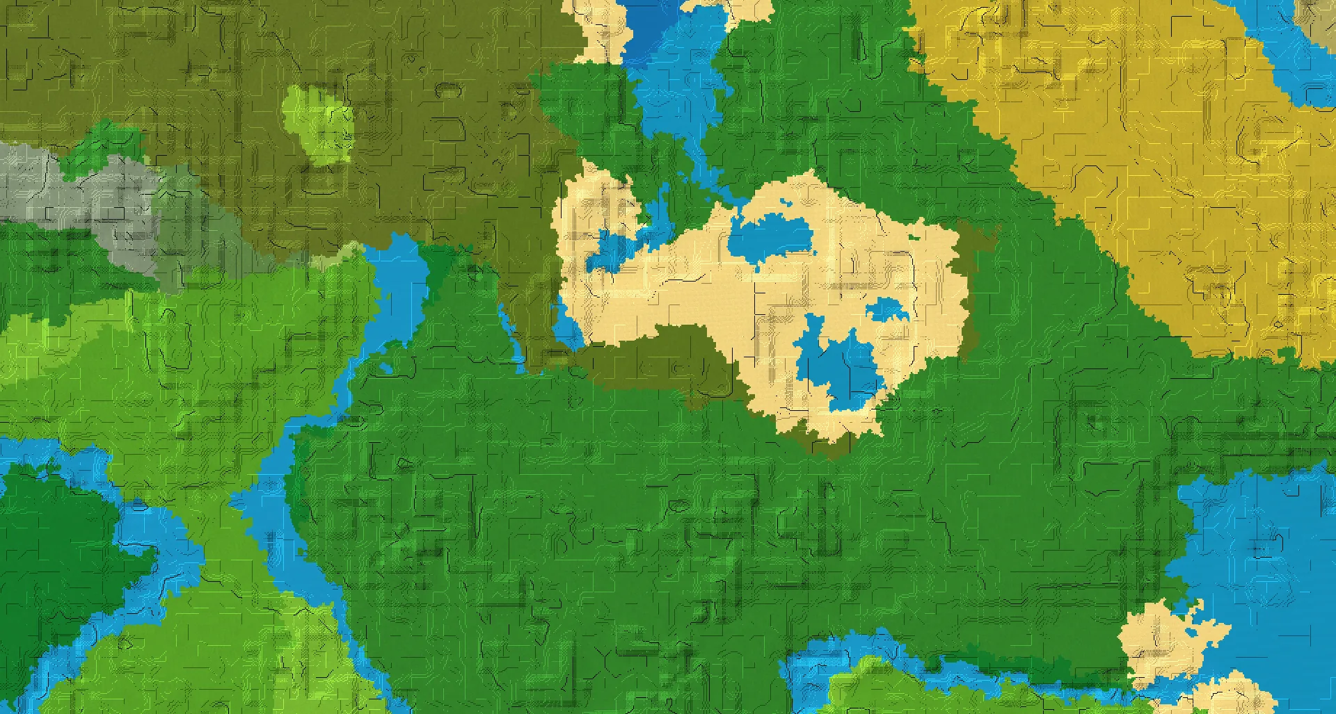 Seed map — Mangrove Swamp North of a Forest Start