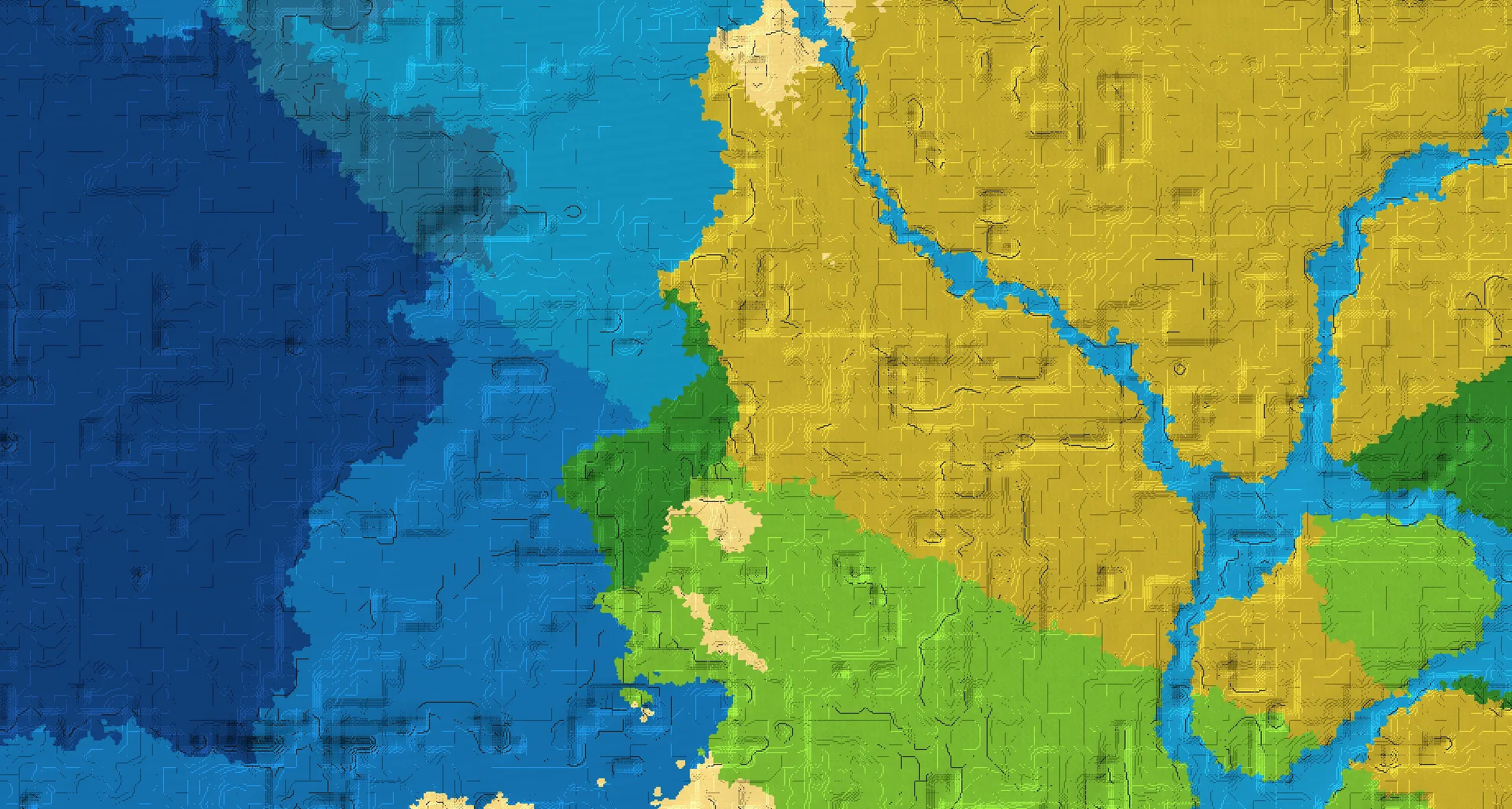 Seed map — Pillager Outpost North of a Plains Start with Trial Chambers